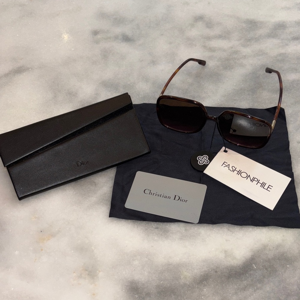 Dior Brown Gradient Women's Sunglasses